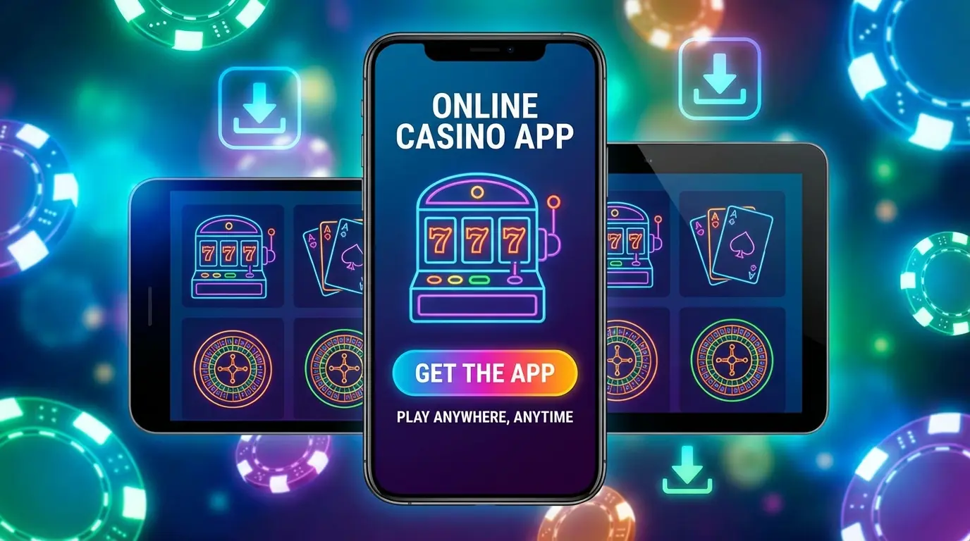 App hos Mega casino