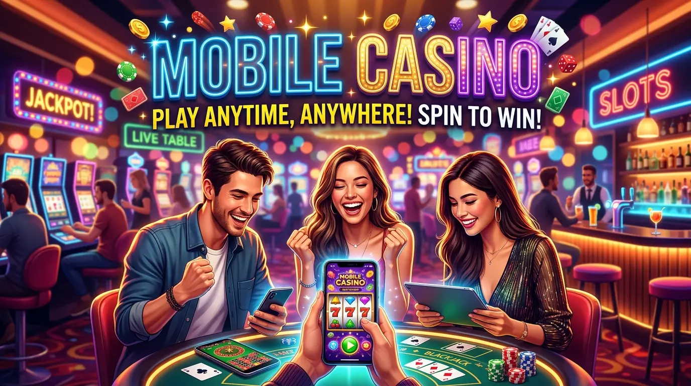 Mobil adgang til Mega casino