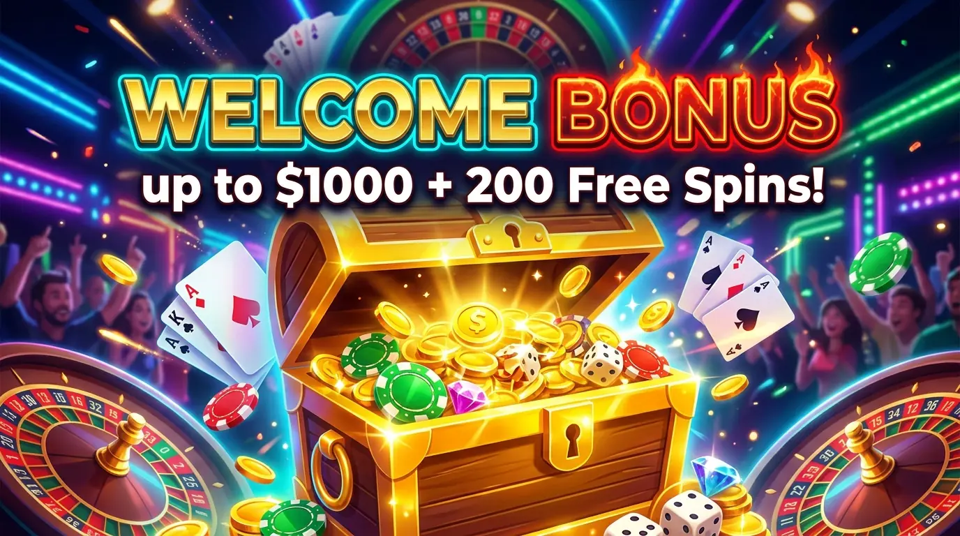 Mega casino bonus til nye spillere