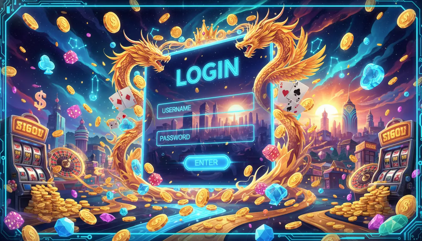 Login hos Mega casino